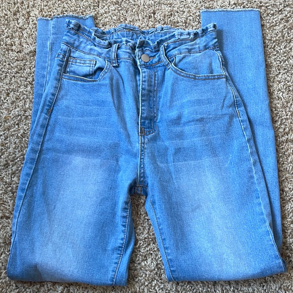 High waist jeans
